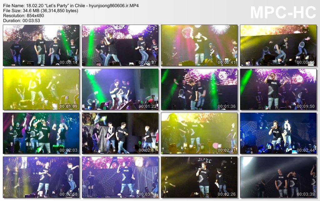 18.02.20 “Let’s Party (Encore)” in Chile - hyunjoong860606.ir