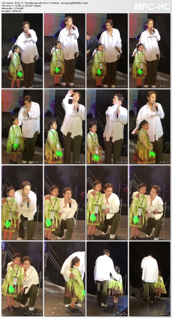 18.02.17 “The little girl with KHJ” in Bolivia - hyunjoong860606.ir