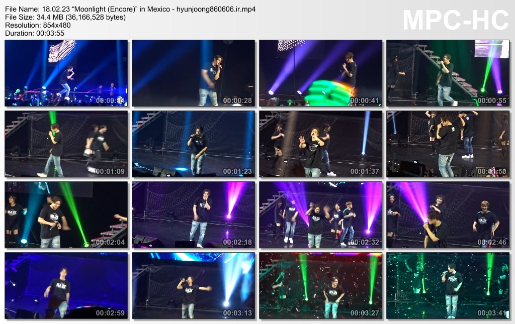 Moonlight (Encore) in Mexico 18.02.23 - hyunjoong860606.ir