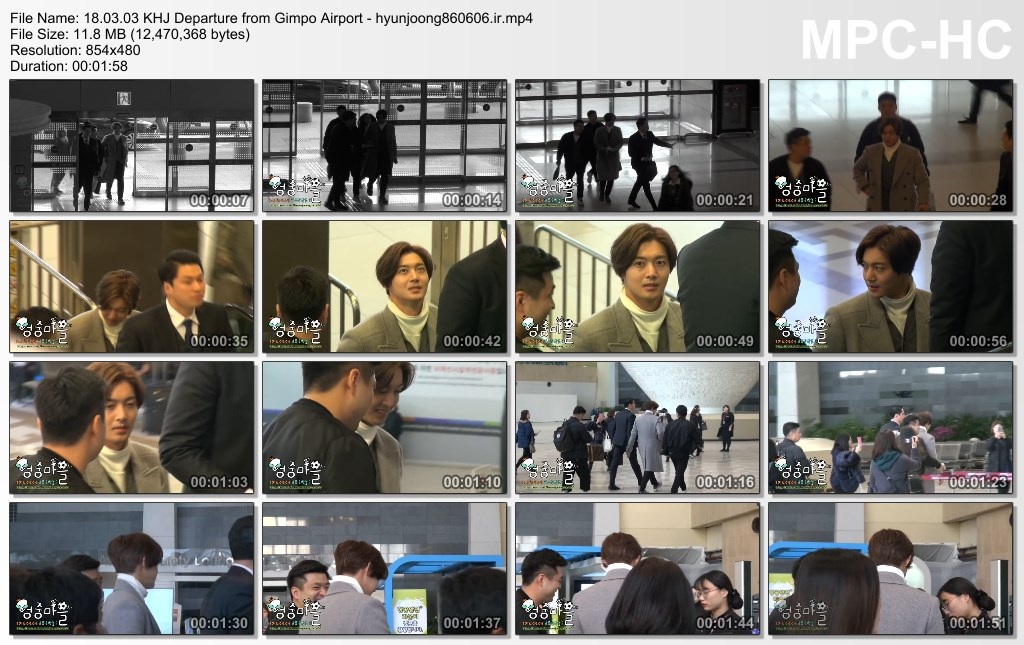 18.03.03 KHJ Departure from Gimpo Airport - hyunjoong860606.ir