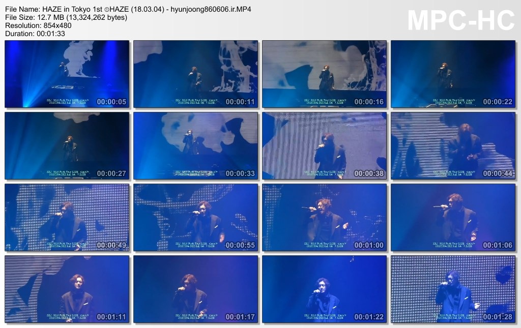 [Facams] Kim Hyun Joong World Tour HAZE Tokyo at NHK Hall [2018.03.04]