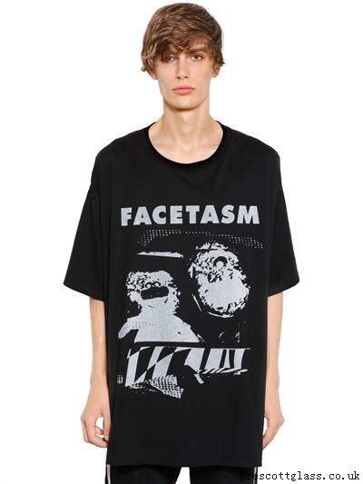 (FACETASM T-shirt Black (2