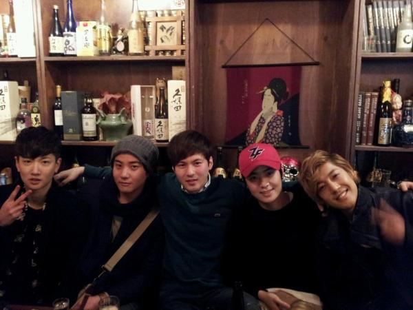 KHJ Pictures with his friends taking on January 2012