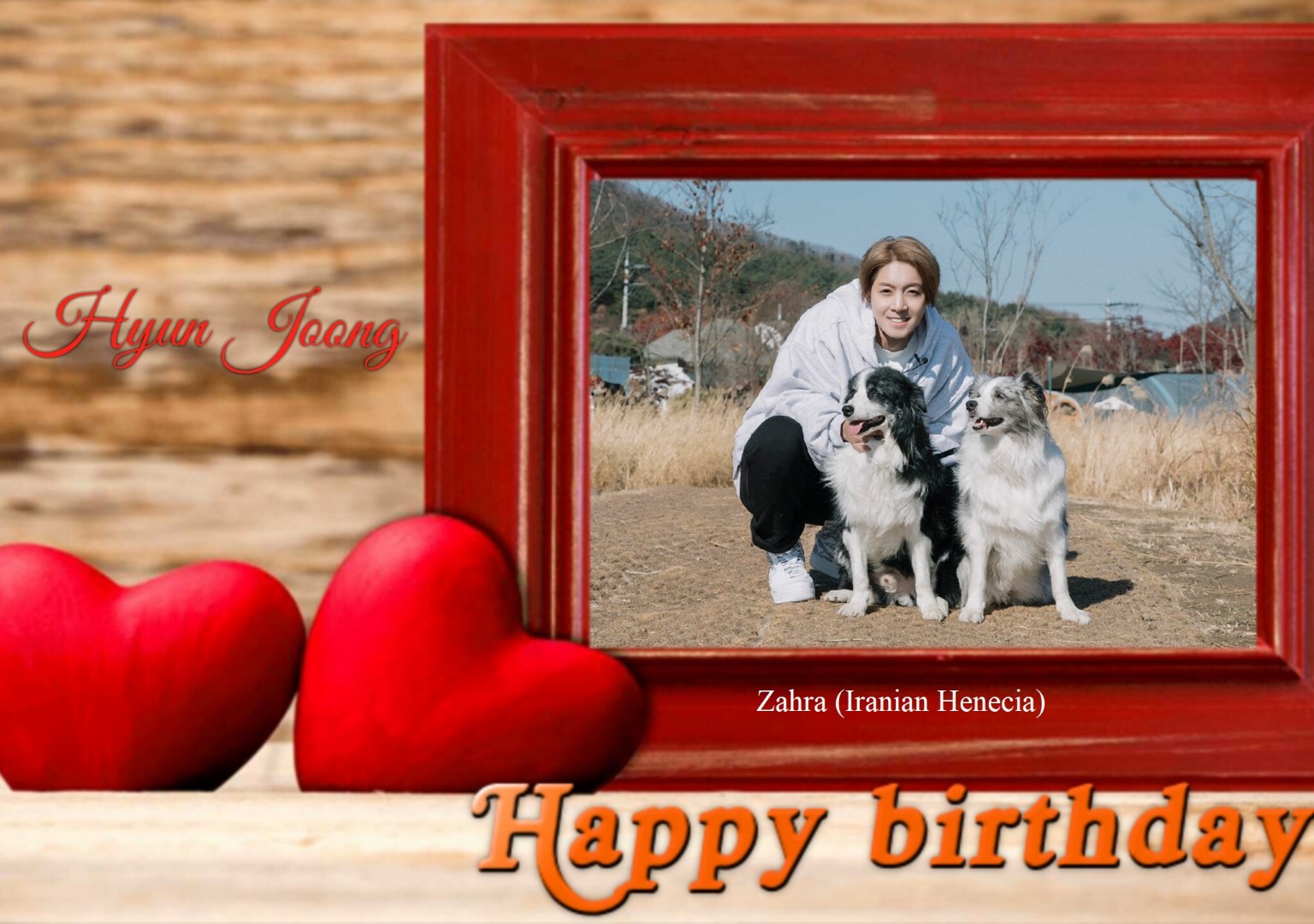 (My Fanart from Happy 32th Birtday of KHJ (3