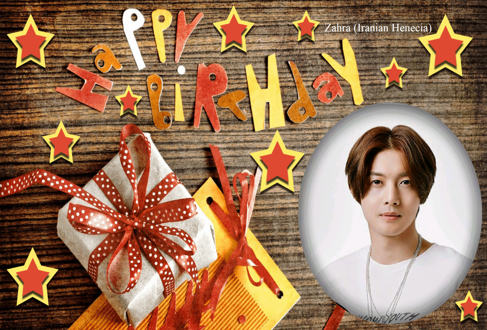 (My Fanart from Happy 32th Birtday of KHJ (4