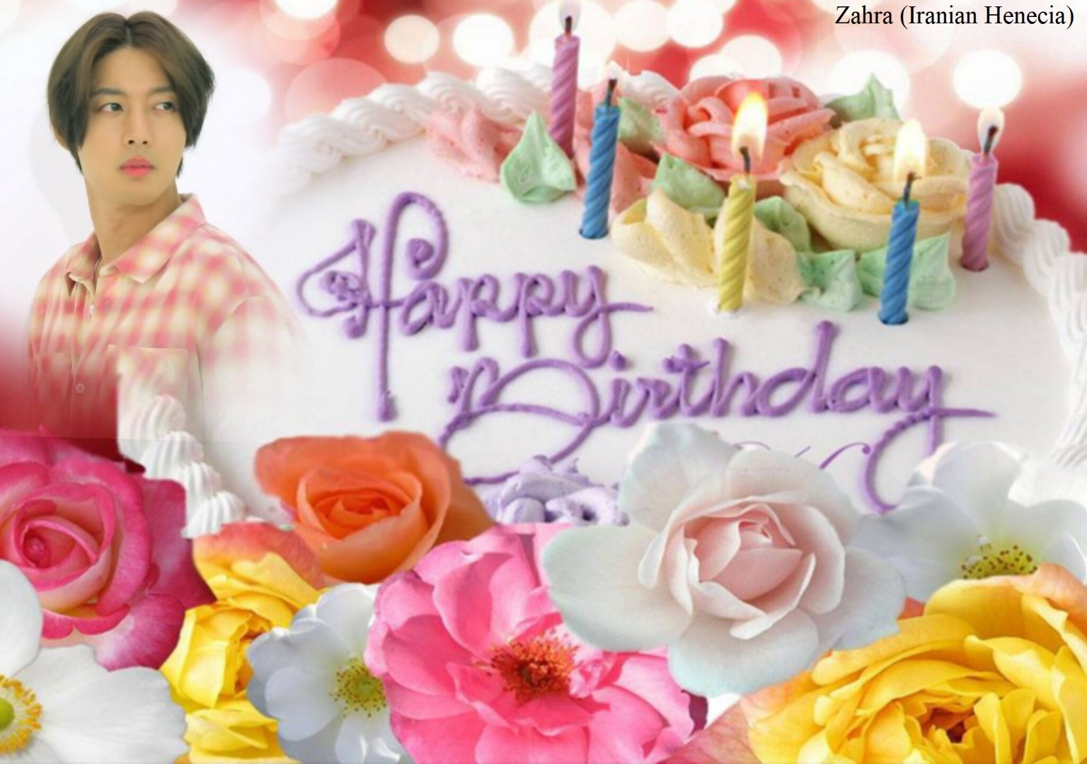 (My Fanart from Happy 32th Birtday of KHJ (6