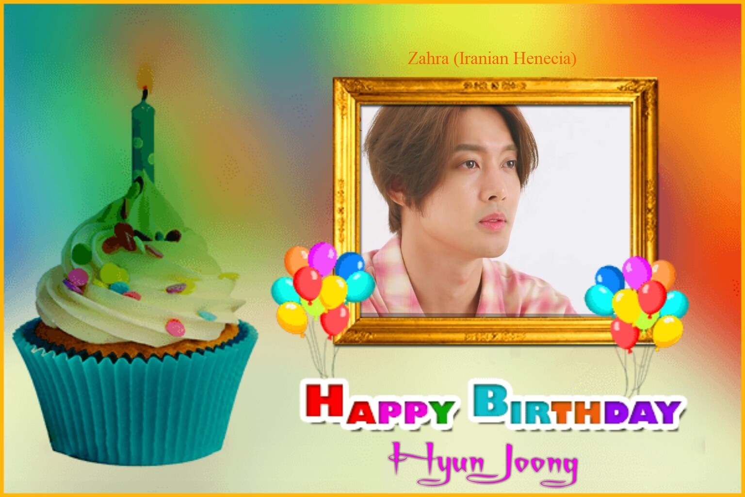 (My Fanart from Happy 32th Birtday of KHJ (7