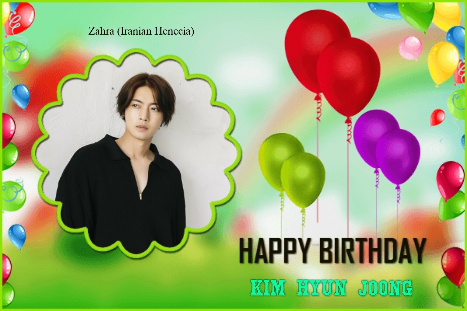 (My Fanart from Happy 32th Birtday of KHJ (20