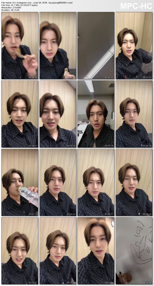 KHJ Instagram Live - June 08, 2018 - hyunjoong860606.ir