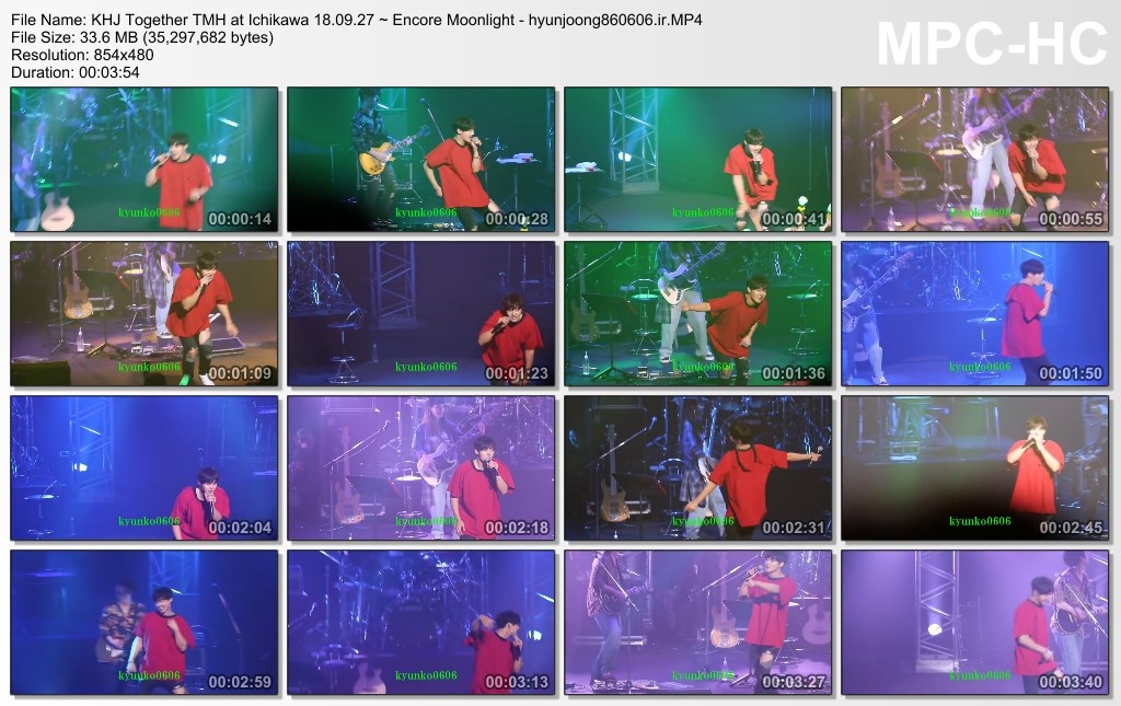 KHJ Together TMH at Ichikawa 18.09.27 ~ Encore Moonlight - hyunjoong860606.ir