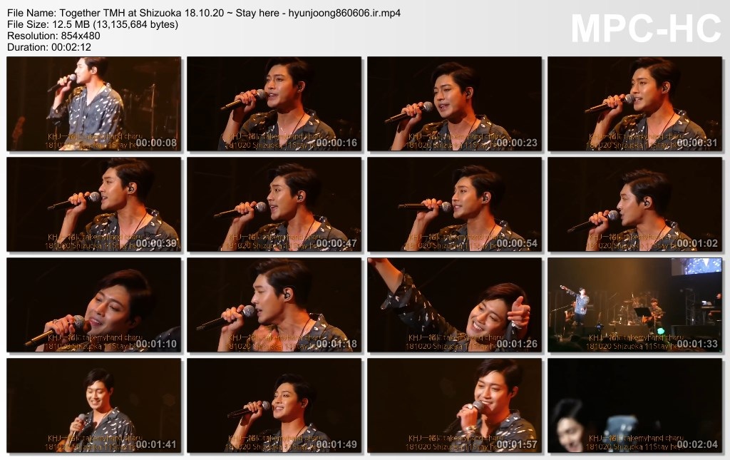 Together TMH at Shizuoka 18.10.20 ~ Stay here - hyunjoong860606.ir