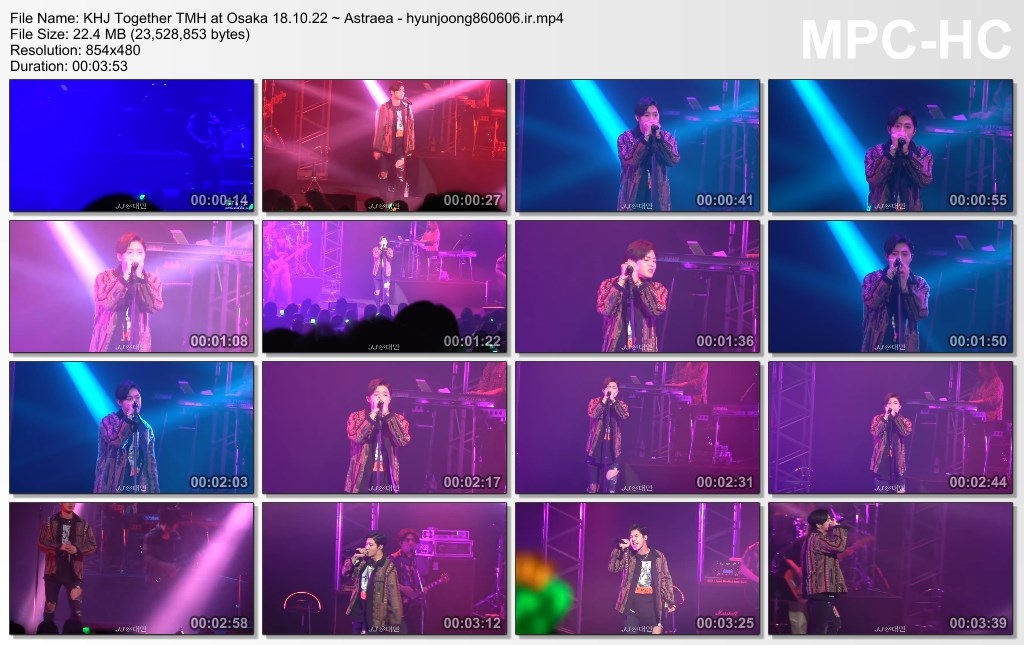 KHJ Together TMH at Osaka 18.10.22 ~ Astraea - hyunjoong860606.ir