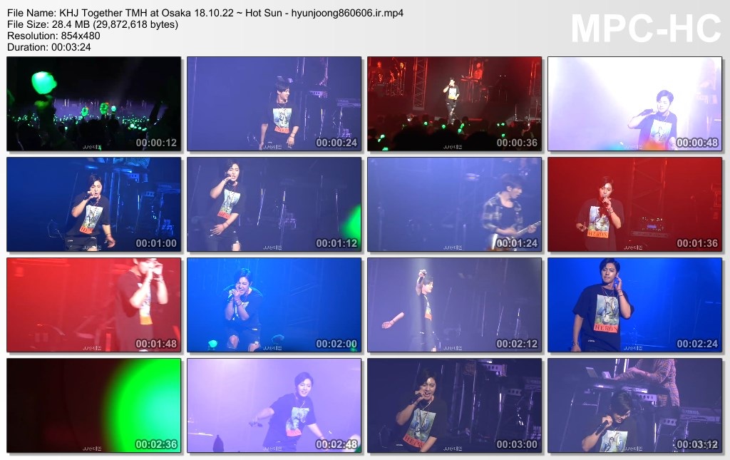 KHJ Together TMH at Osaka 18.10.22 ~ Hot Sun - hyunjoong860606.ir