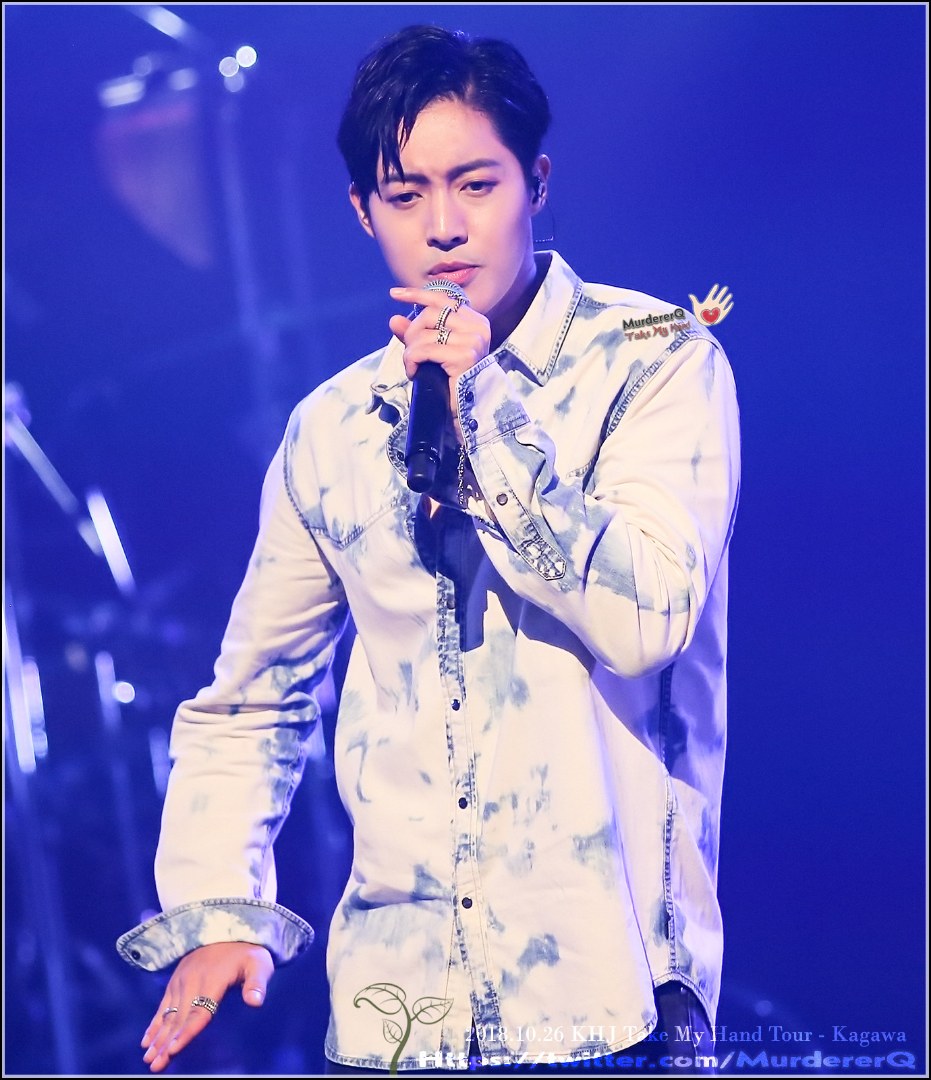 [Fanpics] Kim Hyun Joong Together Takemyhand at Kagawa Takamatsu Rexxam Hall [2018.10.26]