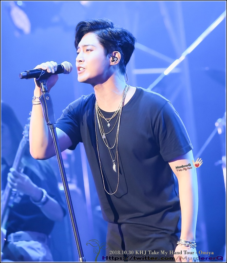 [Fanpics] Kim Hyun Joong Together Takemyhand at Omiya Sonic City Hall [2018.10.30]