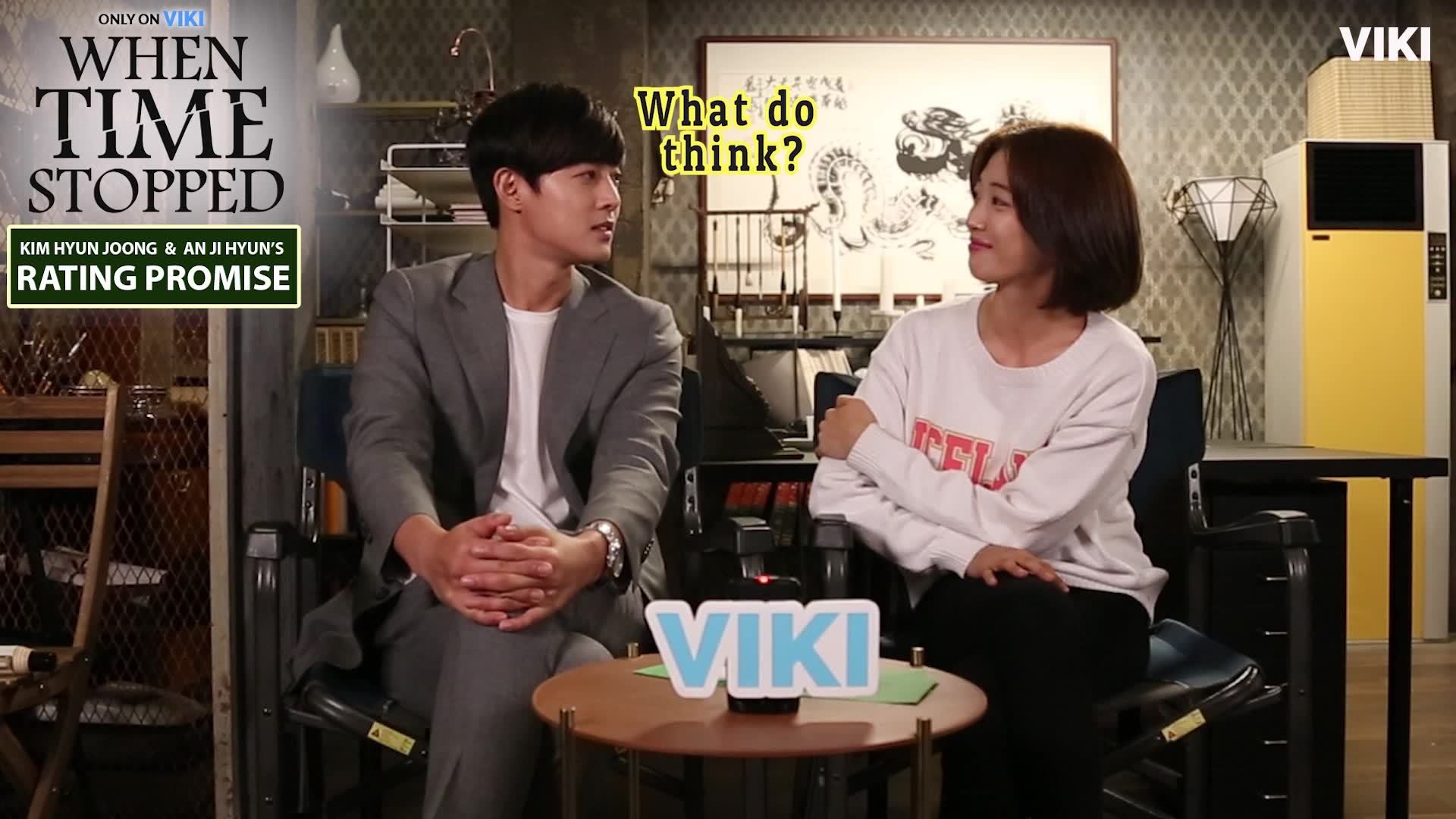 [Video] Viewer Ratings Promise With Viki Fans - When Time Stopped [2018.10.24]