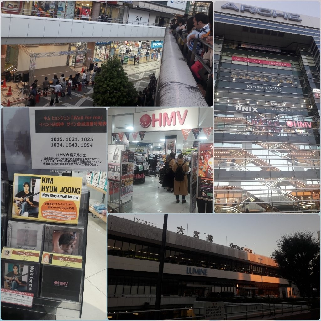 (Wait for me Fansign at Omiya HMV 18.10.29 (3