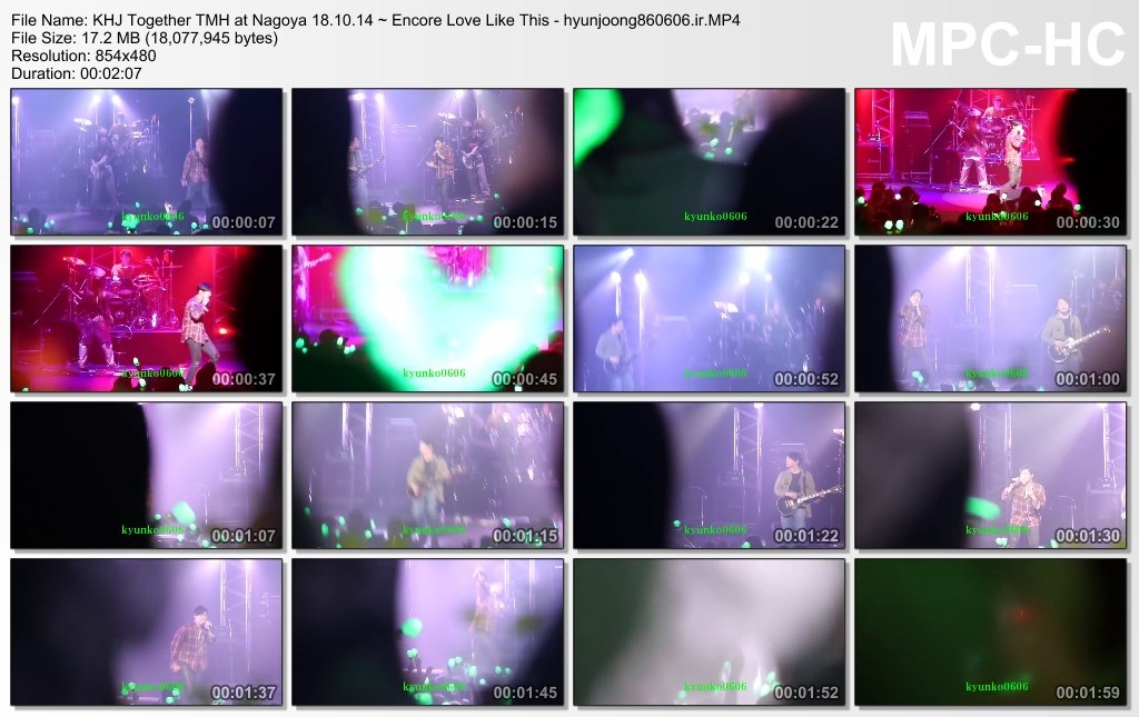 KHJ Together TMH at Nagoya 18.10.14 ~ Encore Love Like This - hyunjoong860606.ir