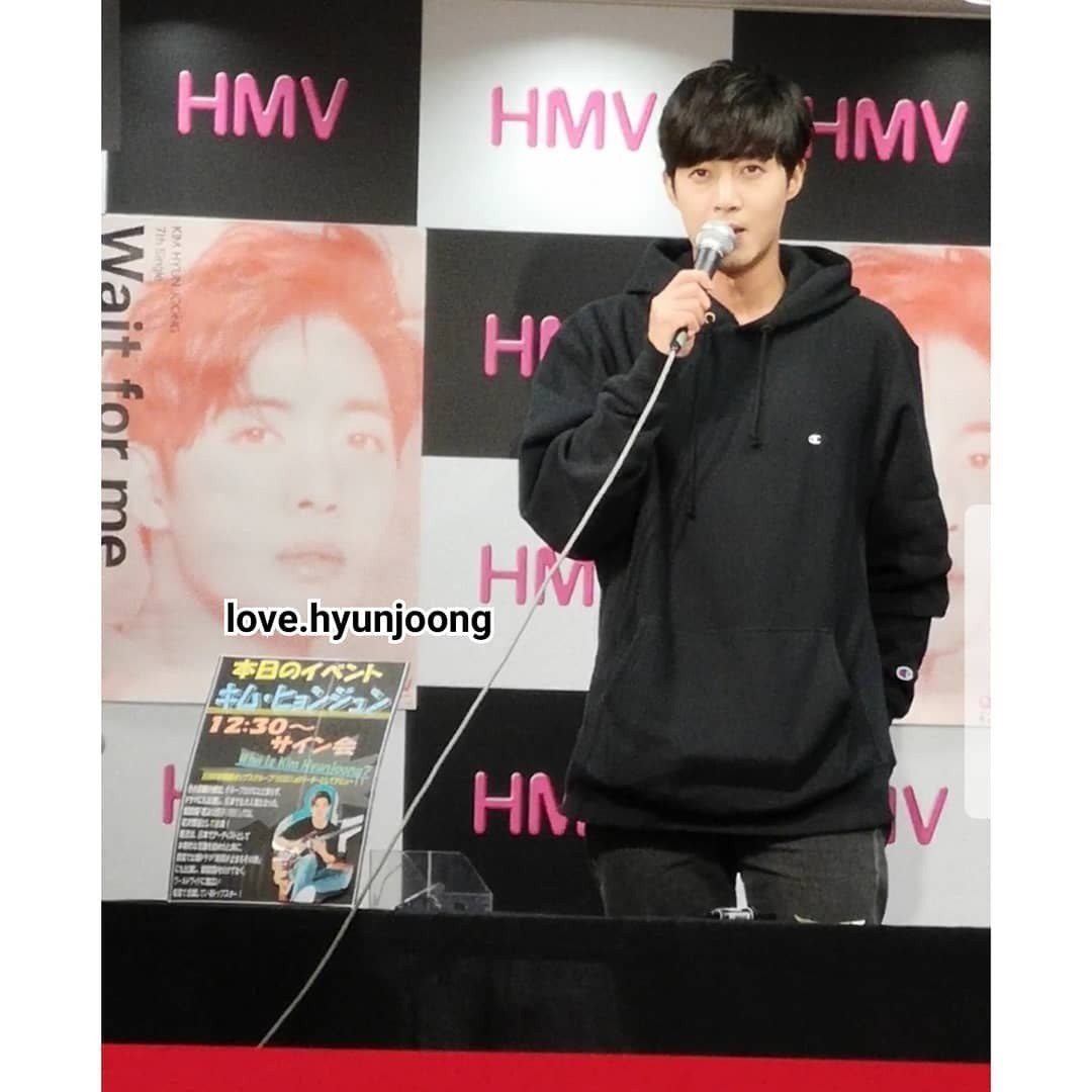 [Fanpics] Kim Hyun Joong Wait for me Fansign Event at HMV Sakae NOVA in Nagoya [2018.10.16]